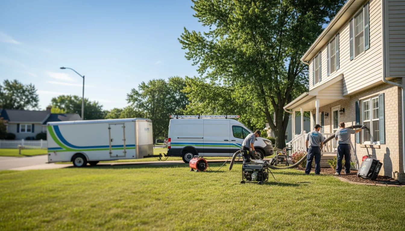 Flooded Basement Restoration And Cleanup With Repair in Goodland, KS near me